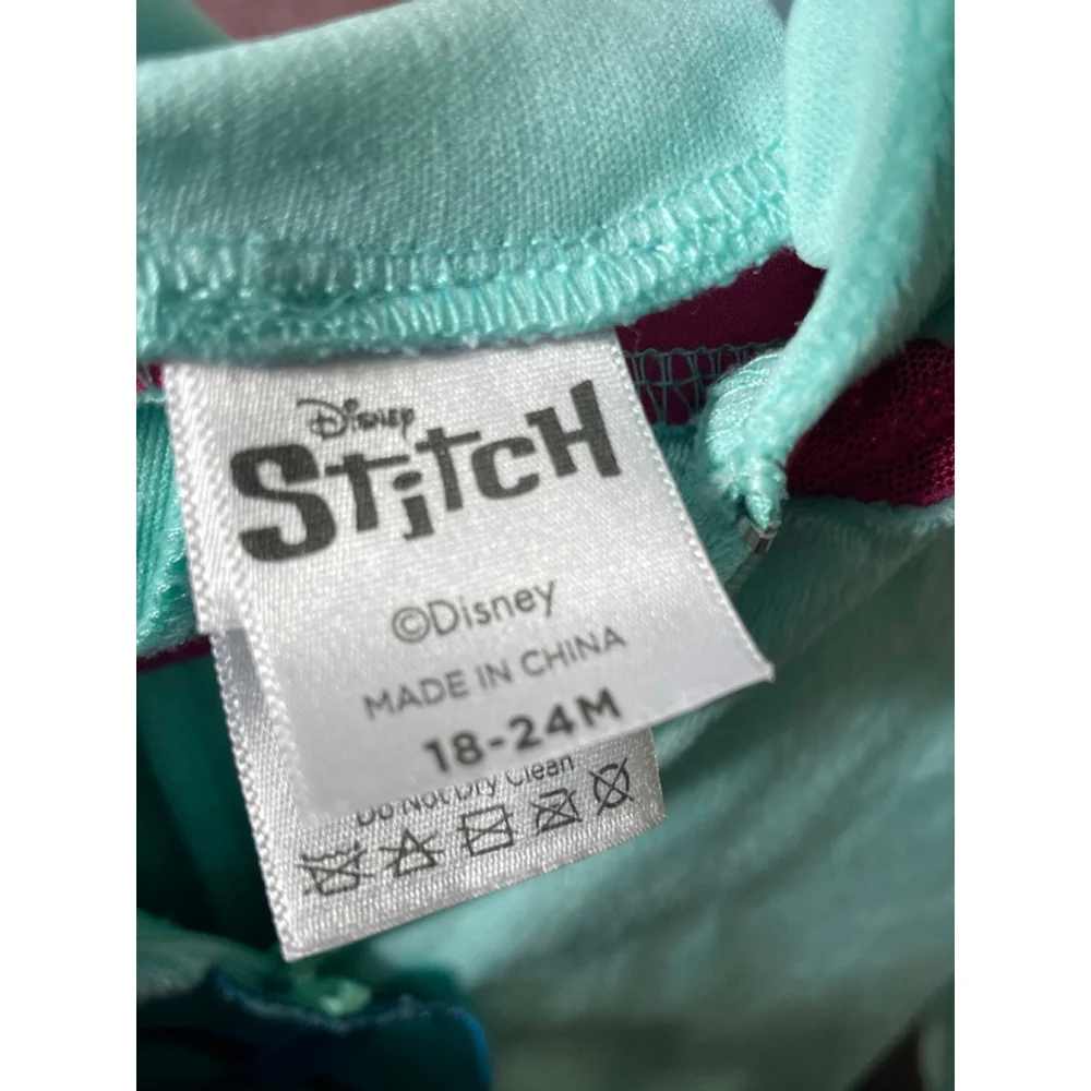 Baby scrump Disney Stitch spirit Halloween Costume Blue Pink 18-24 months